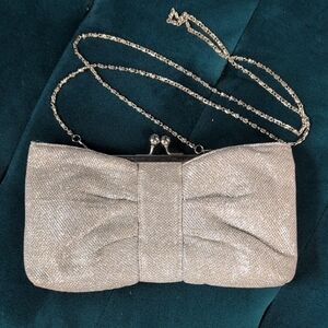 Chic Gold Clutch with Chain Strap